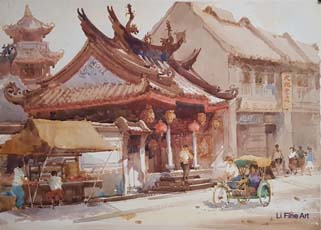 Tong Chin Sye Watercolour Art
