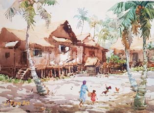 Tong Chin Sye Watercolour Art